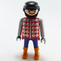 Playmobil 15452 Playmobil Men's Big Knight Red Knight Blue Round Gray