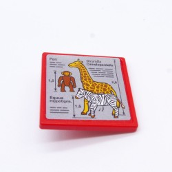 Playmobil 30769 Playmobil Red Zoo Sign 3240 3243 Giraffe