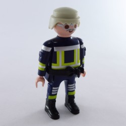 Playmobil 28677 Playmobil Fireman Blue and Yellow Fluo