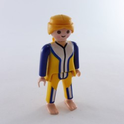 Playmobil 28736 Playmobil Femme Moderne en Tenue de Plongée Jaune et Bleue