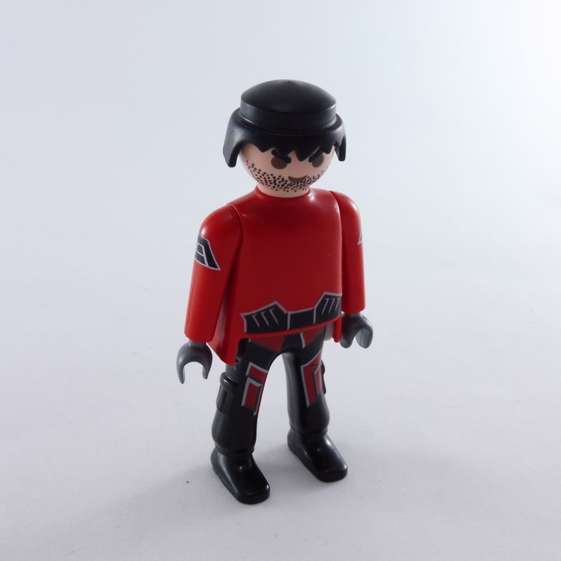 Playmobil 28717 Playmobil Homme Noir et Rouge Future Planet