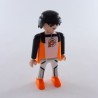 Playmobil 28718 Playmobil Man Orange White and Black Top Agent