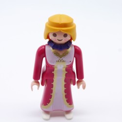 Playmobil 31215 Playmobil Femme Moderne Princesse Rose Dorée et Blanc Collier Violet