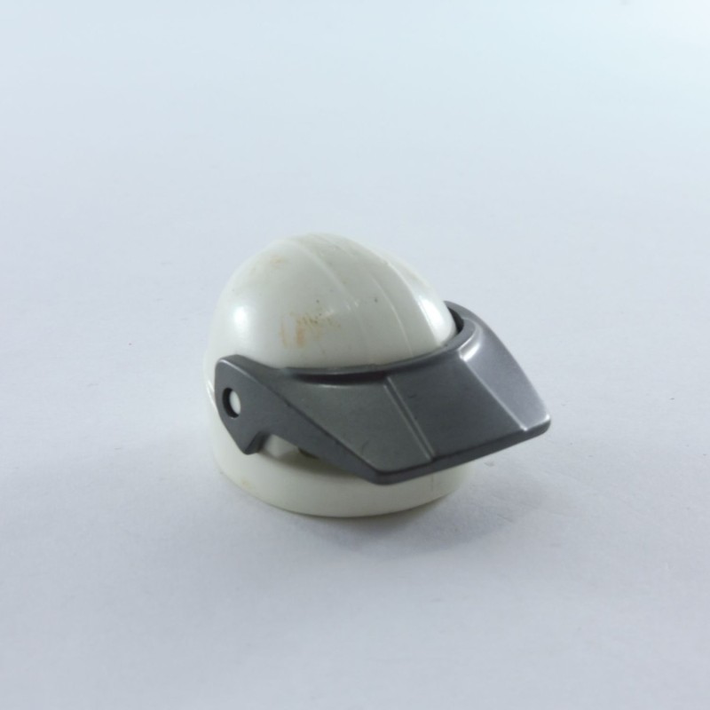 Playmobil 5395 Playmobil White Motorcycle Helmet with Visor