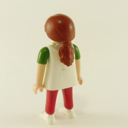 Playmobil White Woman and Rose Veterinarian