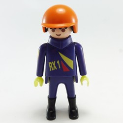 Playmobil 3246 Playmobil Homme Violet Pilote de Course