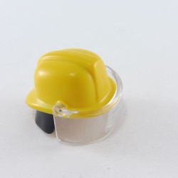 Playmobil 17950 Playmobil Casque de Pompier Jaune avec Visiére