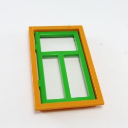 Playmobil 30335 Playmobil Fenêtre verte avec Cadre Orange