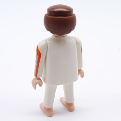 Playmobil Homme Blanc Gris et Orange Agent Secret 4883 5085