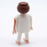 Playmobil Homme Blanc Gris et Orange Agent Secret 4883 5085