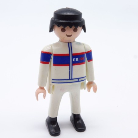 Playmobil 31263 Playmobil White and Blue Man EX DI a little dirty