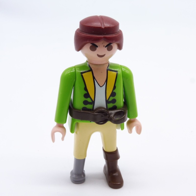 Playmobil 31270 Playmobil Pirate Man Green and Yellow Wooden Leg