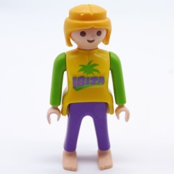 Playmobil 31282 Playmobil Modern Woman Yellow and Purple IBIZA Barefoot