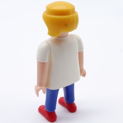 Playmobil Modern Woman White and Yellow Jeans Blue BEACH