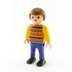 Playmobil 16773 Playmobil Child Boy Blue Yellow Line Blue & Red