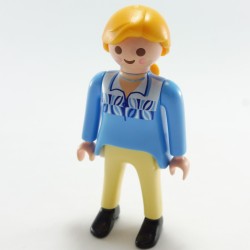 Playmobil 4672 Playmobil Women's Blue Top and Cream Pants