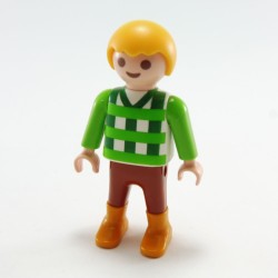 Playmobil 4689 Playmobil Garçon Haut Vert et Pantalon Marron