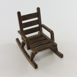 Playmobil 3323 Playmobil Dark Brown Rocking Chair