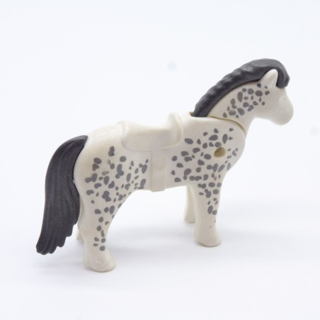 Playmobil 2784 Playmobil Poney Blanc et Gris