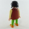 Playmobil Homme Marron Jaune et Vert Chaussures Médiévales Oranges Gros Ventre