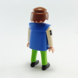 Playmobil Homme Sportif Vert et Bleu avec Plastron Bleu