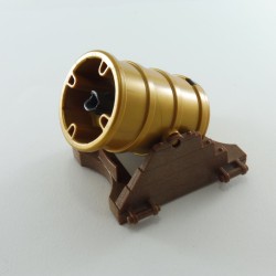 Playmobil 3268 Playmobil Large Medieval Golden Cannon Shooting Mechanism Broken