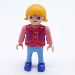 Playmobil 31132 Playmobil Enfant Fille Bleu et Rose 4686 5010