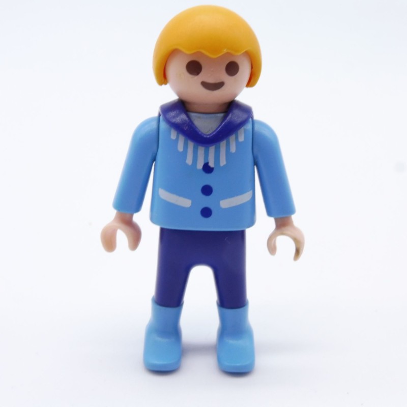 Playmobil Enfant Garçon Bleu 3818 4070 6323