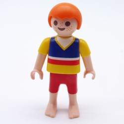 Playmobil 31158 Playmobil Child Boy Red Yellow Blue Barefoot 3230
