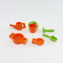 Playmobil 30598 Playmobil Orange and Green Beach Toys 3308 3713