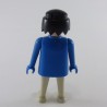 Playmobil Homme Gris et Bleu Mains Fixes