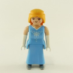 Playmobil 23572 Playmobil Femme Princesse Bleue avec Gants Blancs