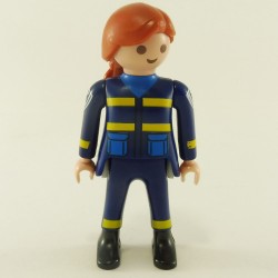 Playmobil 23565 Playmobil Modern Woman Dark Blue and Yellow PM