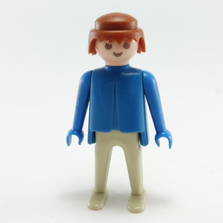 Playmobil 16710 Playmobil Men Gray & Blue Hands Fixed