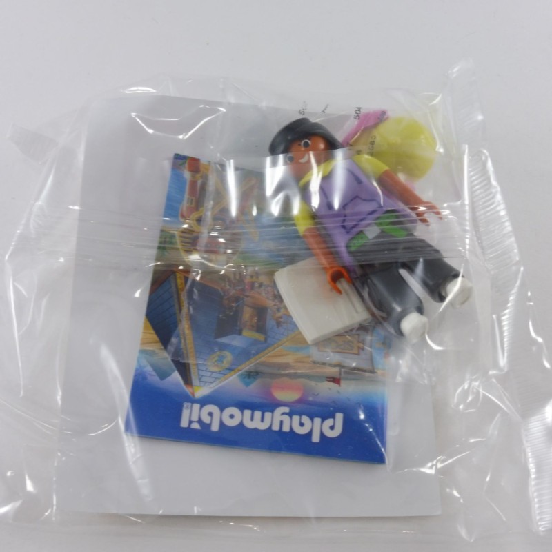 Playmobil 25638 Playmobil Sachet Scéllé Exclusivité Quick France Jeune Femme avec Ordinateur