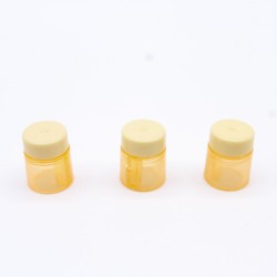 Playmobil 11437 Playmobil Set of 3 Small Jars Vegetables Fruit Food
