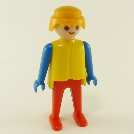 Playmobil 24087 Playmobil Homme Clown Jaune  Rouge avec Bras Bleus Vintage 3513 3578