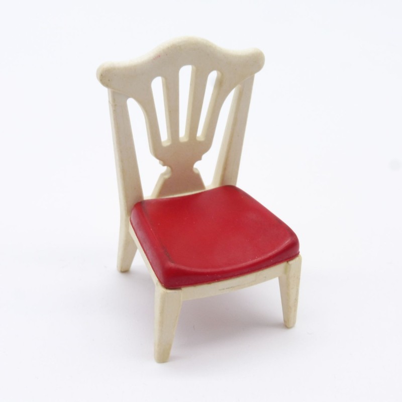 Playmobil 32031 Playmobil Chaise Blanche et Rouge 1900 Léger Jaunissement