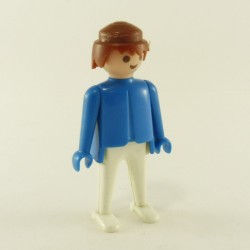 Playmobil 16701 Playmobil Homme Bleu et Blanc Vintage Mains Fixes