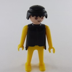 Playmobil 16712 Playmobil Man Yellow & Black Yellow Arm Hands Fixed