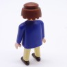 Playmobil Pirate Man Blue Yellow Straw Golden Buttons 3791