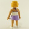 Playmobil Purple and White Modern Woman with Violet Skirt