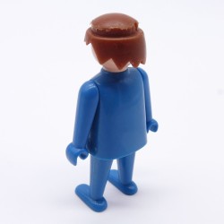 Playmobil Homme Bleu Mains Fixes