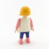 Playmobil Enfant Fille Blanc Bleu Rose 1900 5510 3368 3993 5955