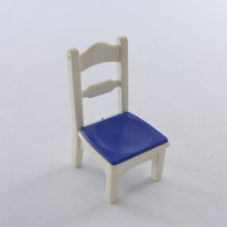 Playmobil 18437 Playmobil White and Blue Chair 1900 Kitchen 5317