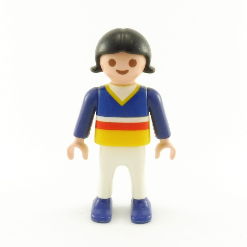 Playmobil 14885 Playmobil Enfant Fille Bleu Blanc Col Blanc 4600