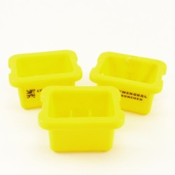 Playmobil 22320 Playmobil Set of 3 Yellow Cases for Bottles