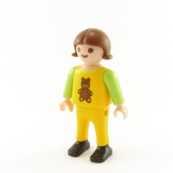Playmobil 14876 Playmobil Yellow child Girl Green Bear 4408