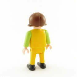 Playmobil Yellow child Girl Green Bear 4408