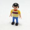 Playmobil 14960 Playmobil Enfant Garçon Jaune Bleu Ligne Rouge 4132